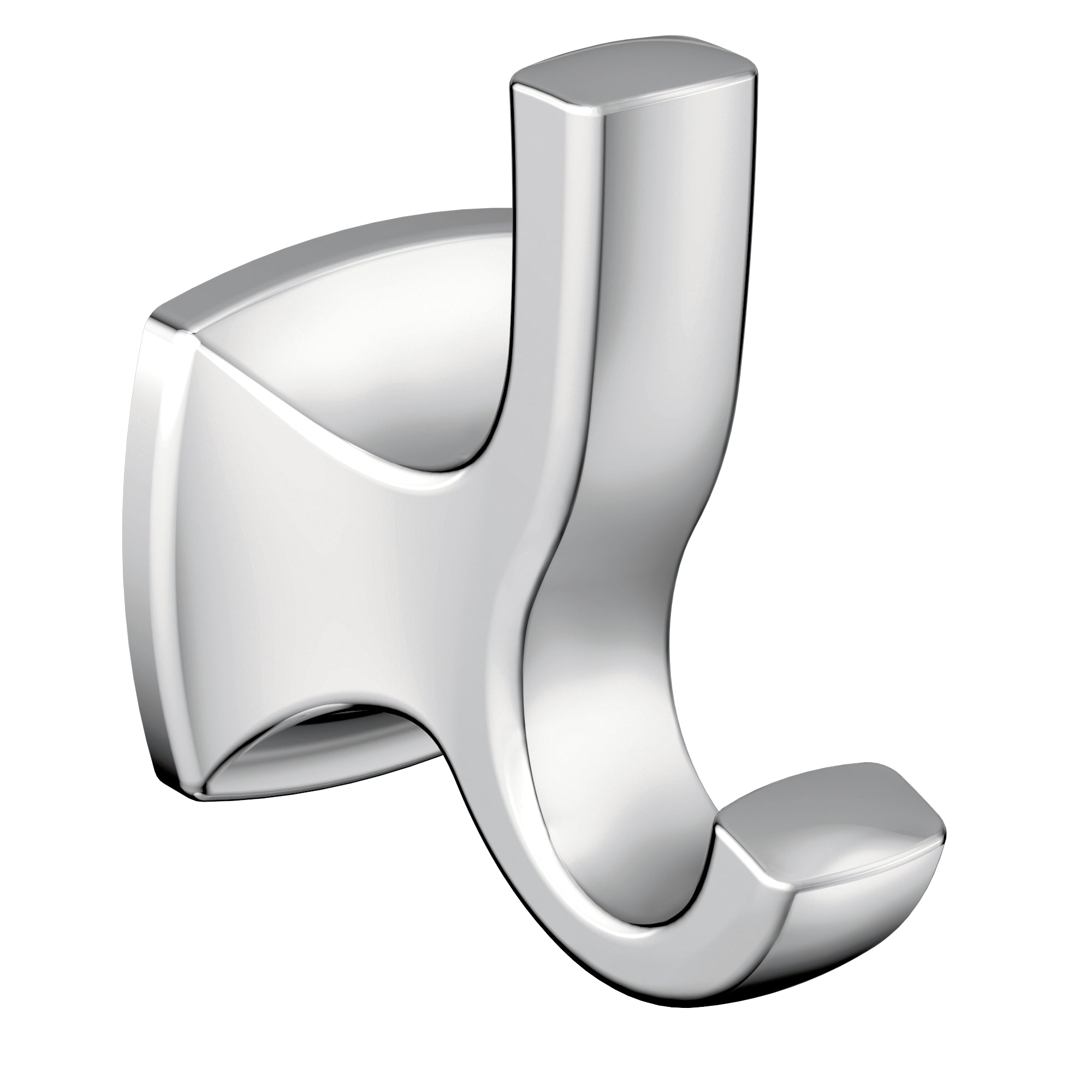 Moen YB5103CH Voss Double Robe Hook Bright Chrome Finish Sparrow Supply