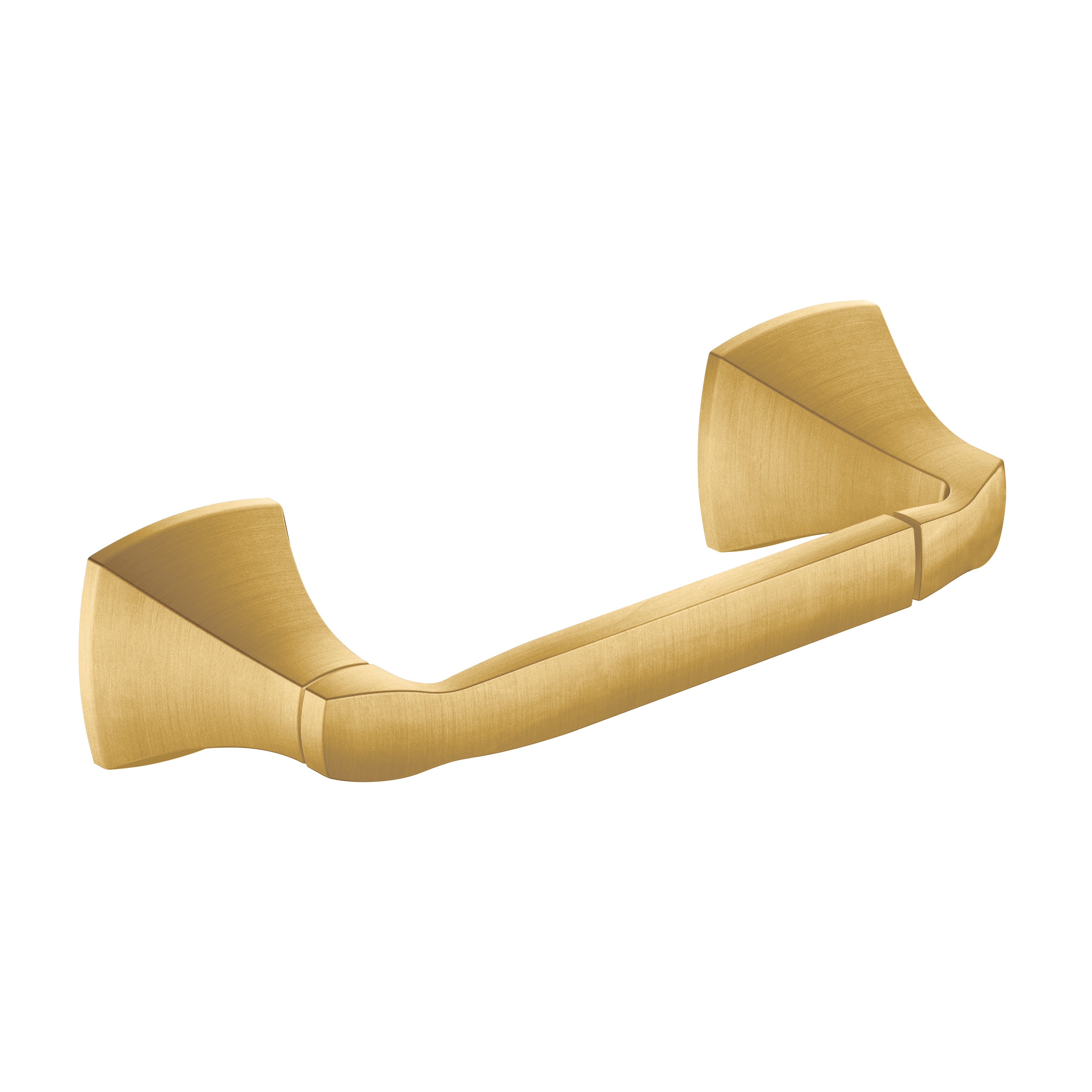 Moen YB5108BG Voss Pivot Paper Holder Brushed Gold Finish Sparrow Supply