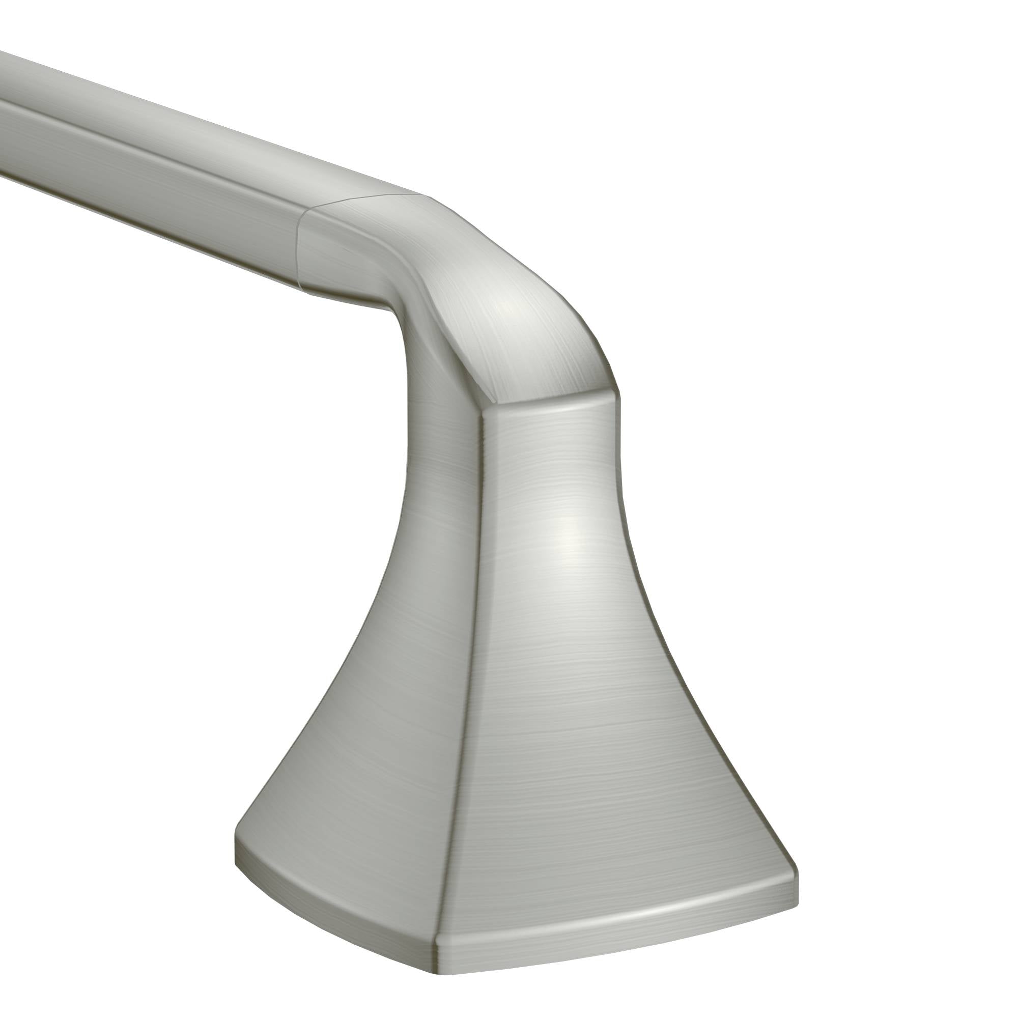 Moen YB5124BN Voss 24" Towel Bar Brushed Nickel Finish Sparrow Supply