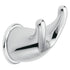 Moen YB8003CH Mason Double Robe Hook Bright Chrome Finish - Mounting Post YB8000 Sold Separately * Sparrow Supply