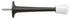 Deltana ZBDS30U10B 3" Baseboard Door Bumper; Zinc Die-Cast; Oil Rubbed Bronze Finish Sparrow Supply