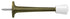 Deltana ZBDS30U5 3" Baseboard Door Bumper; Zinc Die-Cast; Antique Brass Finish Sparrow Supply