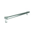 Bradley 8B1-0013696 Grab Bar Oval, Stainless Satin-w/Hooks, 36"