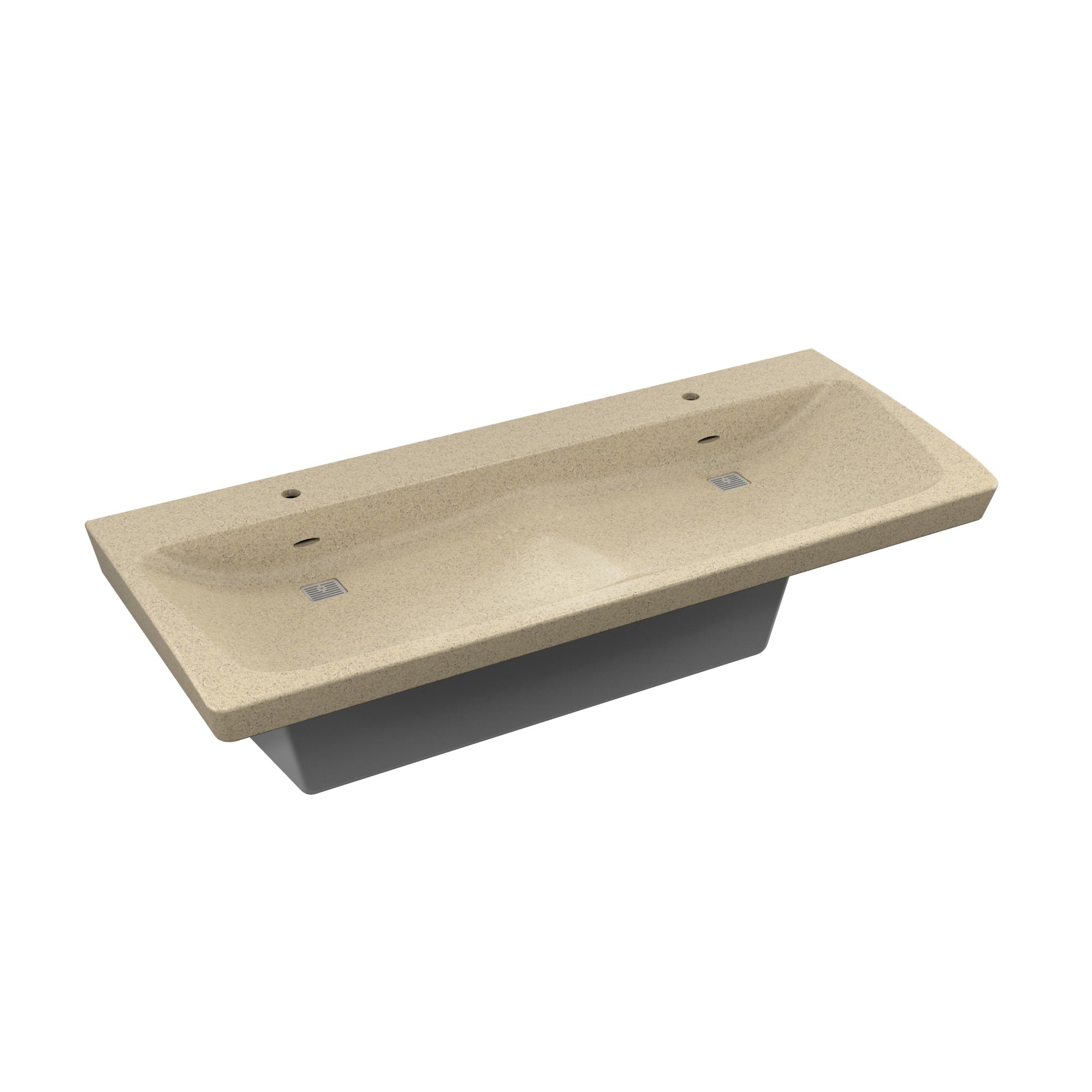 Bradley S93-730 ELX 2-station Sandtrap Color Bowl Sparrow Supply