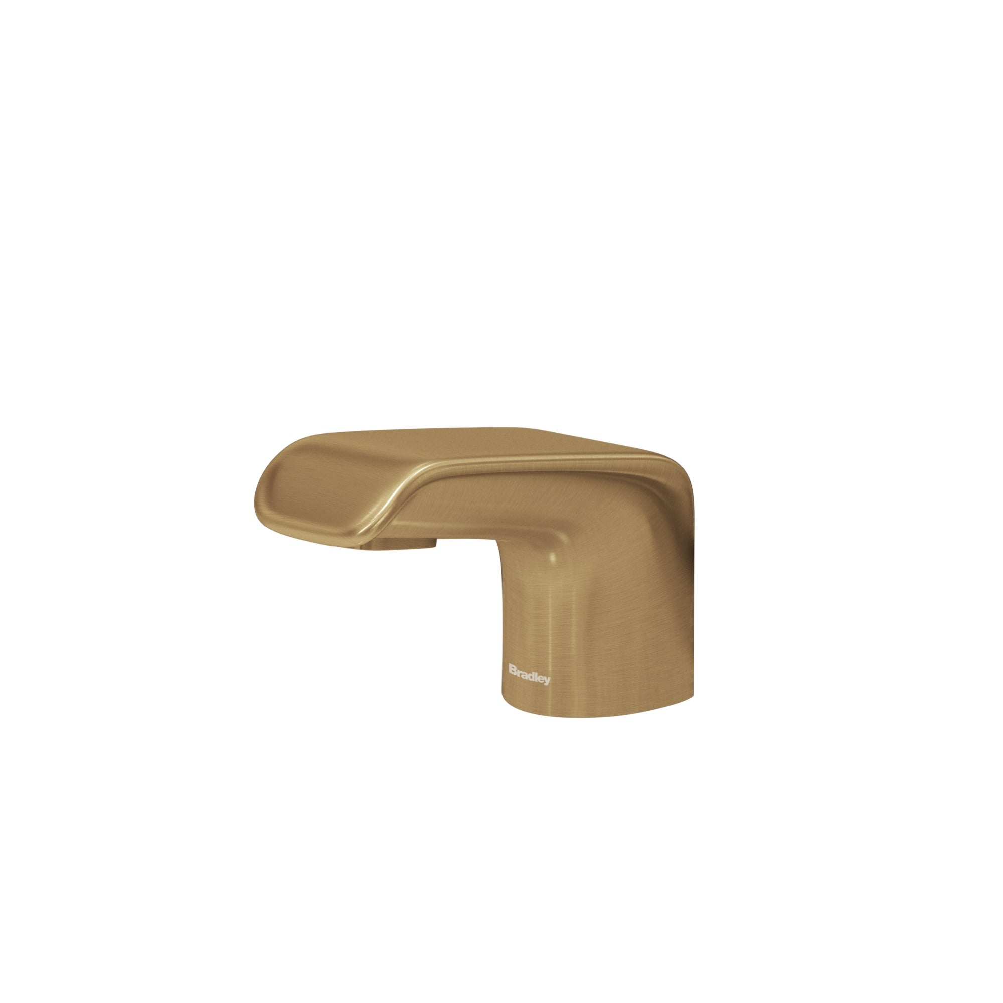 Bradley 6-3500-RLT-BR Linea Soap Disp Liquid Deck Mtd, Auto-Top-Fill, Brushed Brass Sparrow Supply