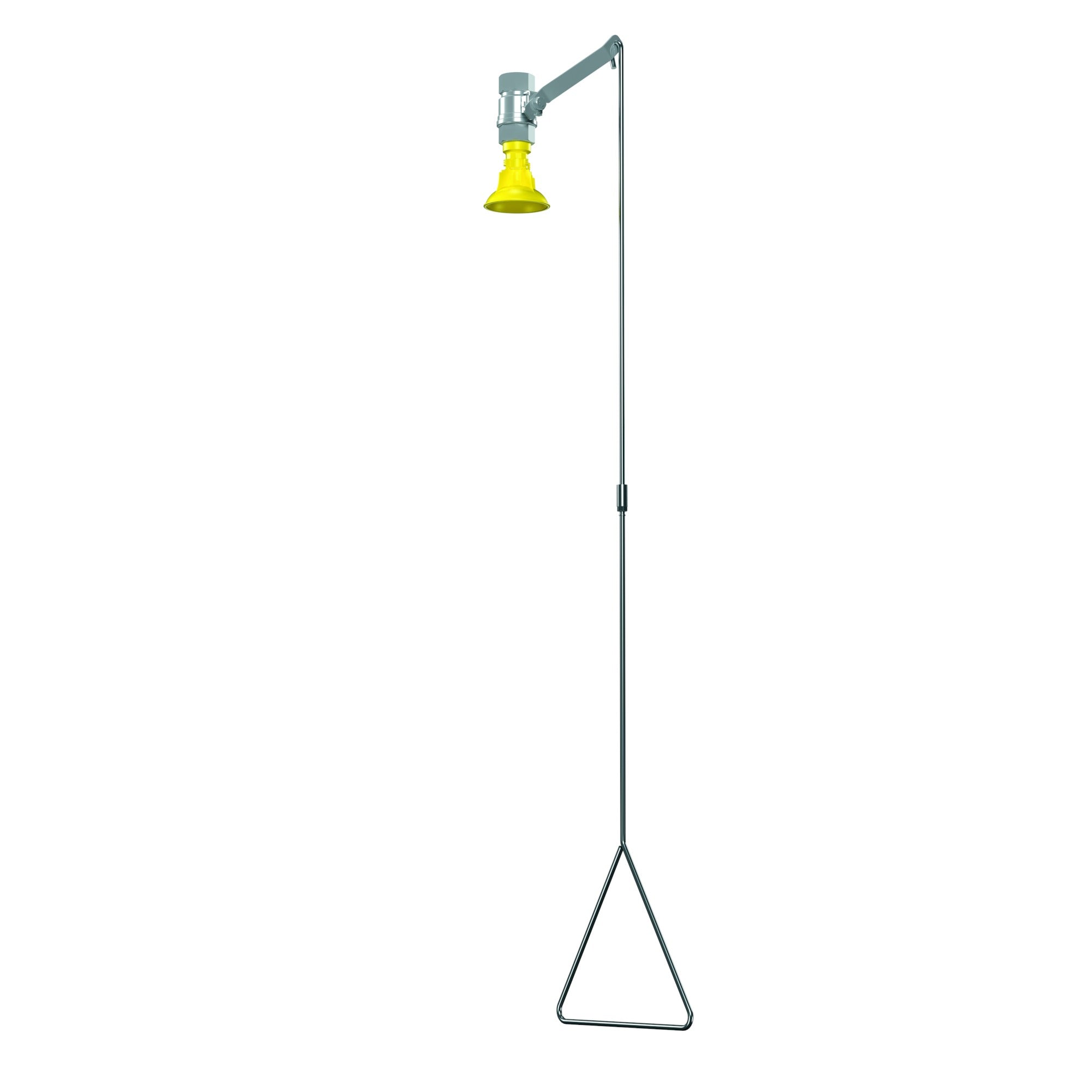 Bradley S19-130BF Drench Shower, Vertical Sply, Plastic Hd, BF Sparrow Supply