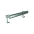 Bradley 8B1-0011896 Grab Bar Oval, Stainless Satin-w/Hooks, 18"