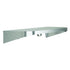 Bradley 7B2-0082496 Shelf, Stainless Satin, 20 Gauge-w/Hooks, 8 X