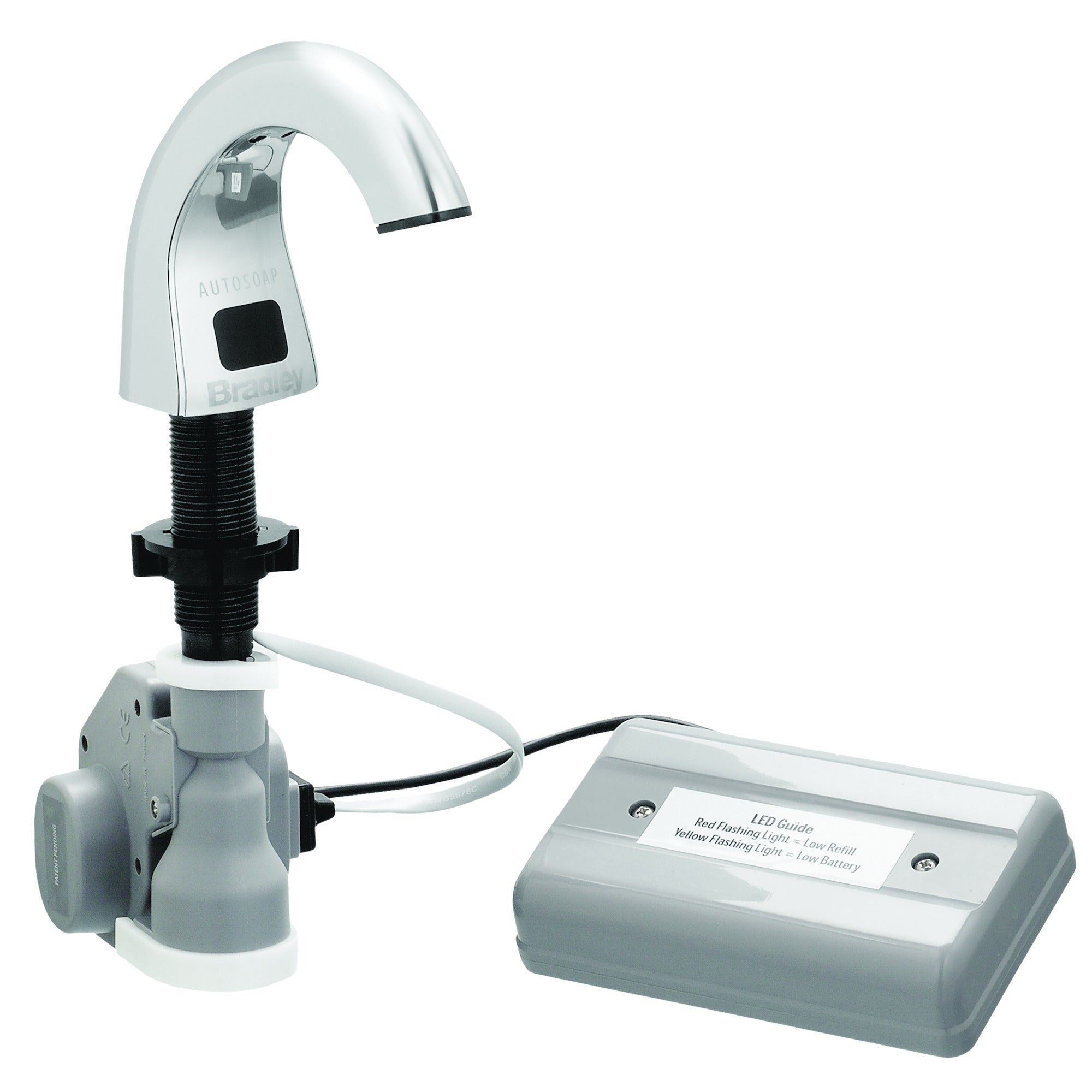 Bradley 6315-000000 Liquid Soap Dispenser, Deck Mount Sparrow Supply