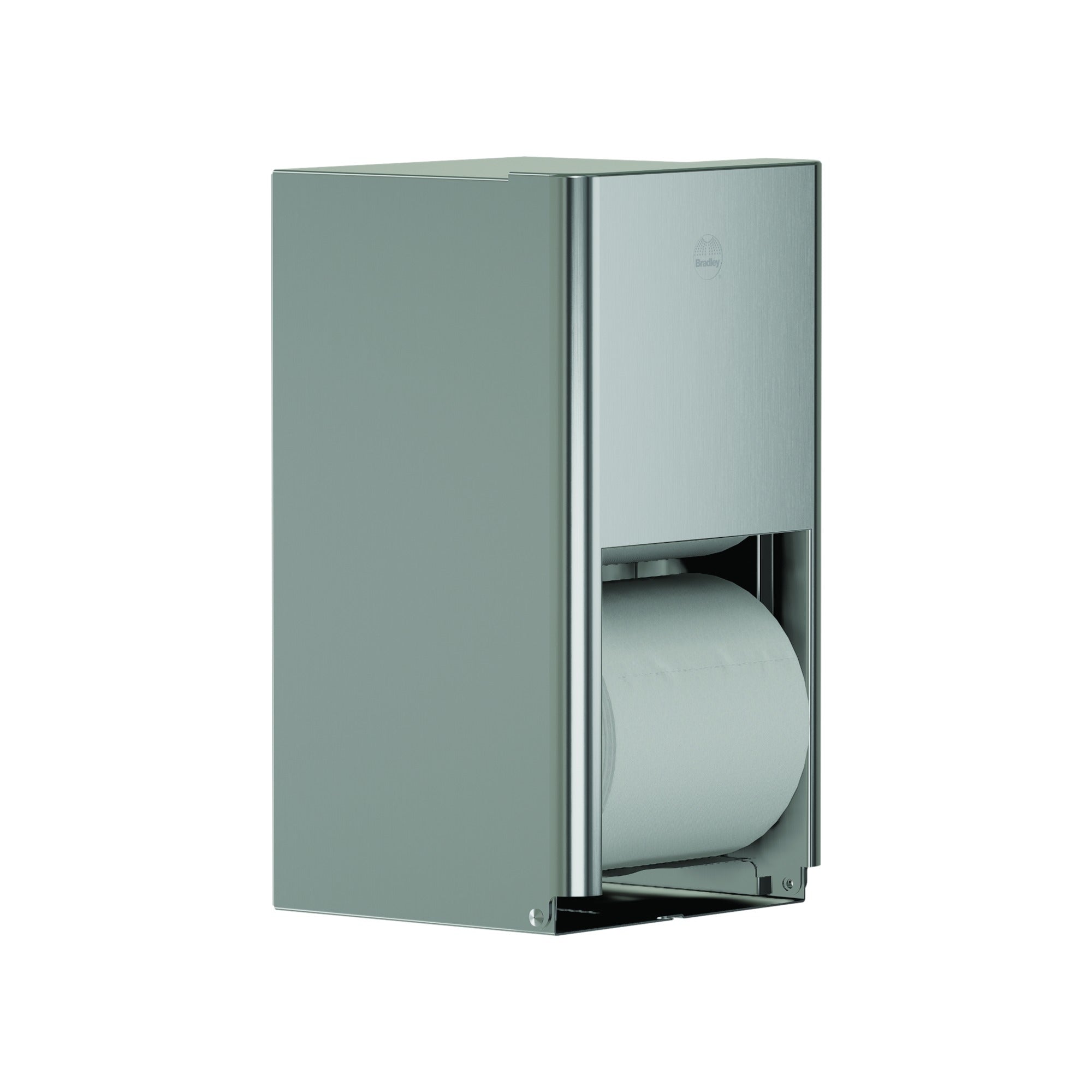 Bradley 5B2-110000 Toilet Tissue Disp- Surface Mtd, Medium Cap. Sparrow Supply