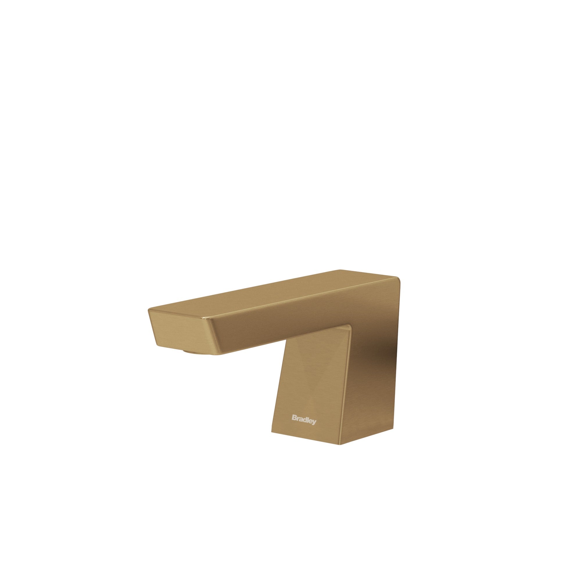 Bradley 6-3700-RLT-BR Zen Soap Disp Liquid Deck Mtd, Auto-Top-Fill, Brushed Brass Sparrow Supply