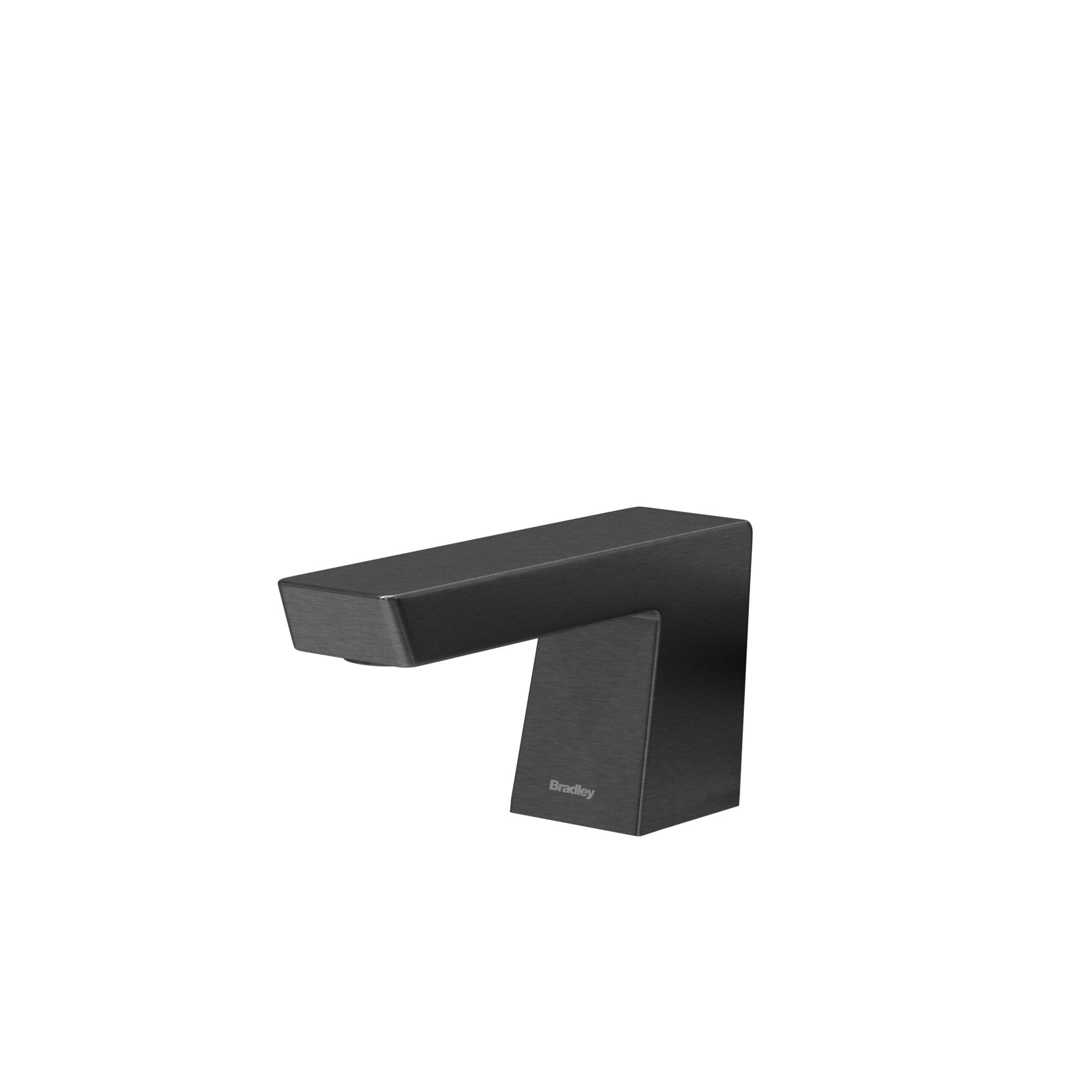 Bradley 6-3700-RLM-BB Zen Soap Disp Liquid Deck Mtd, Auto-Multi-Feed, Brushed Black SS Sparrow Supply
