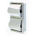 Bradley 5127-000000 Toilet Tissue Disp, Recessed, Dual Sparrow Supply