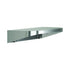 Bradley 7B2-0081896 Shelf, Stainless Satin, 20 Gauge-w/Hooks, 8 X