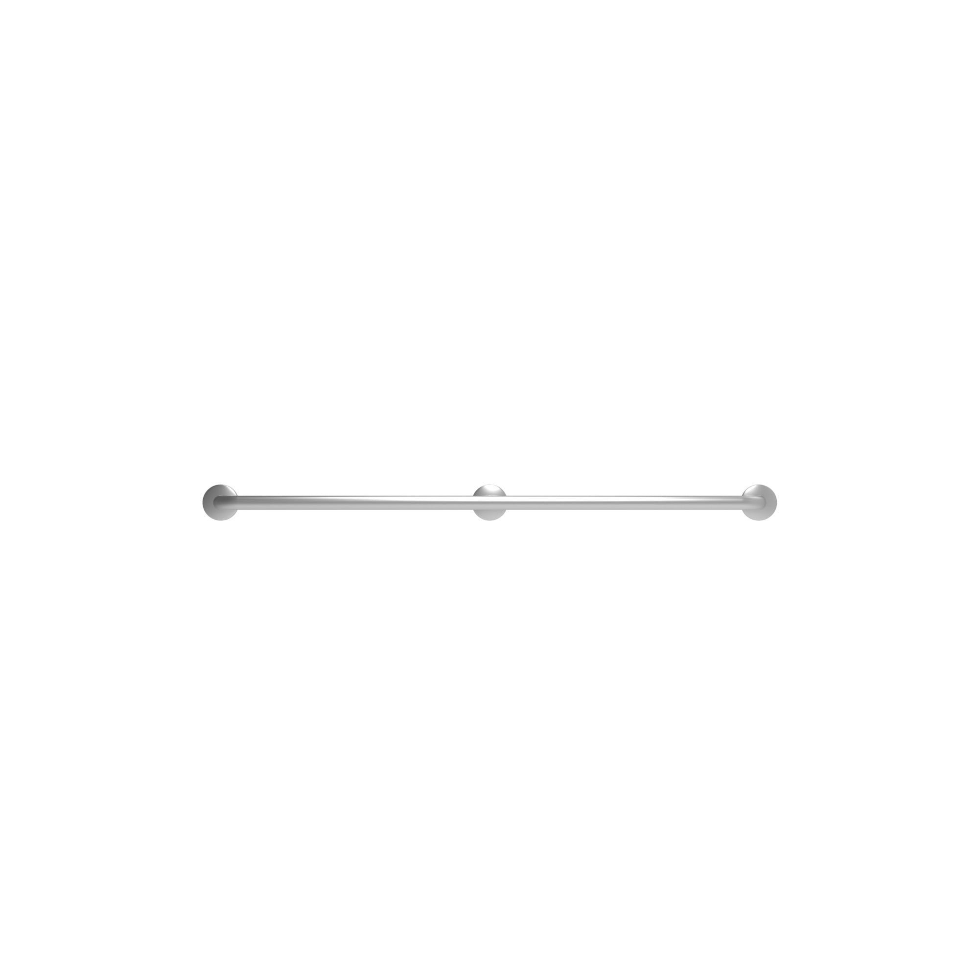 Bradley 8170-002480 Grab Bar, Exposed, 1-1/2 OD x 48