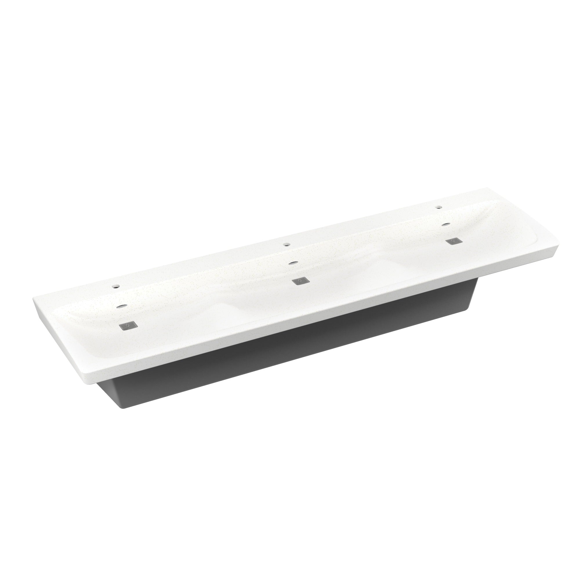 Bradley S93-732 ELX 3-station Glacier Color Bowl Sparrow Supply