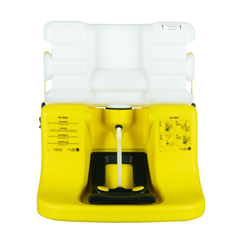 Bradley S19-921 Portable Emergency Eyewash Sparrow Supply
