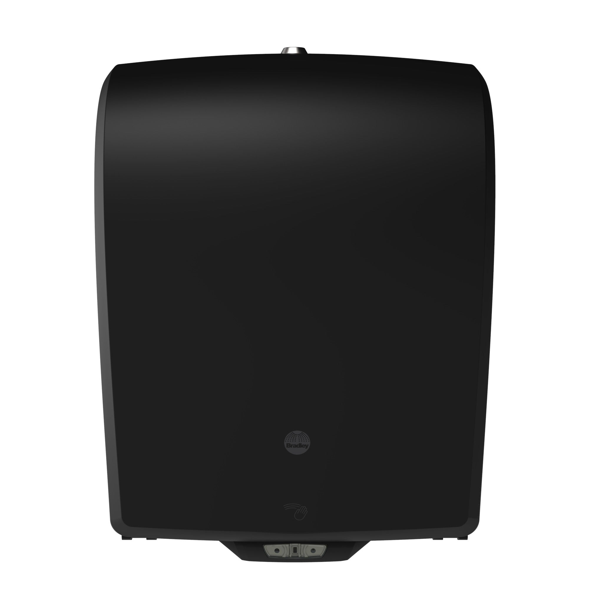 Bradley 2498-000000 Electronic Roll Towel Dispenser, ABS Black Plastic, Surface Mounted Sparrow Supply