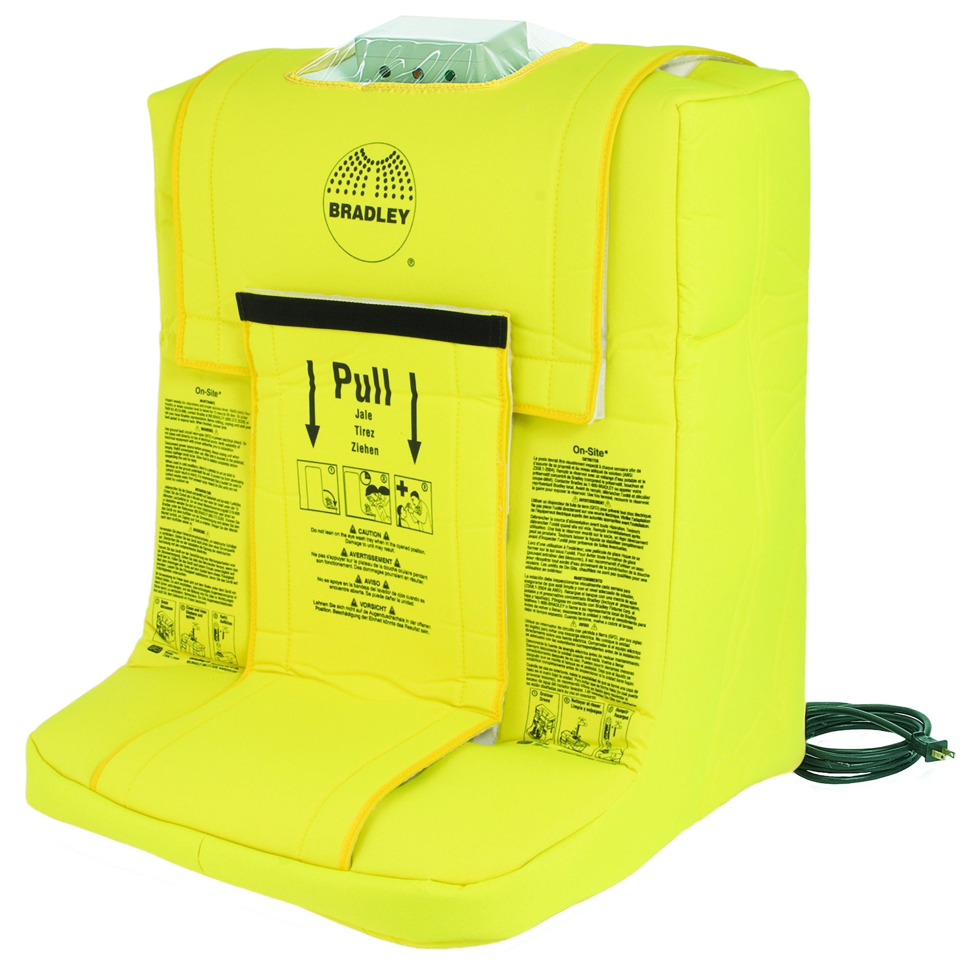 Bradley S19-921H Frost-Proof On-Site Portable Eyewash Sparrow Supply