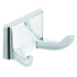 Bradley 932-000000 Robe Hook, Double, Polished Chrome