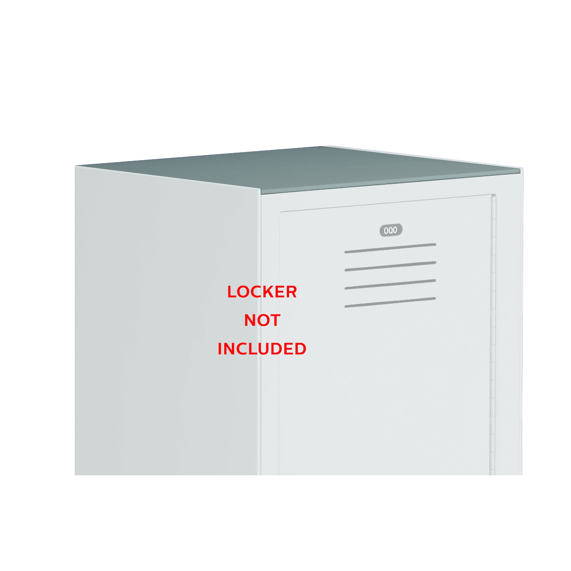 Bradley FT1212-200 Flat Top, 12Dx12L, Gray Sparrow Supply