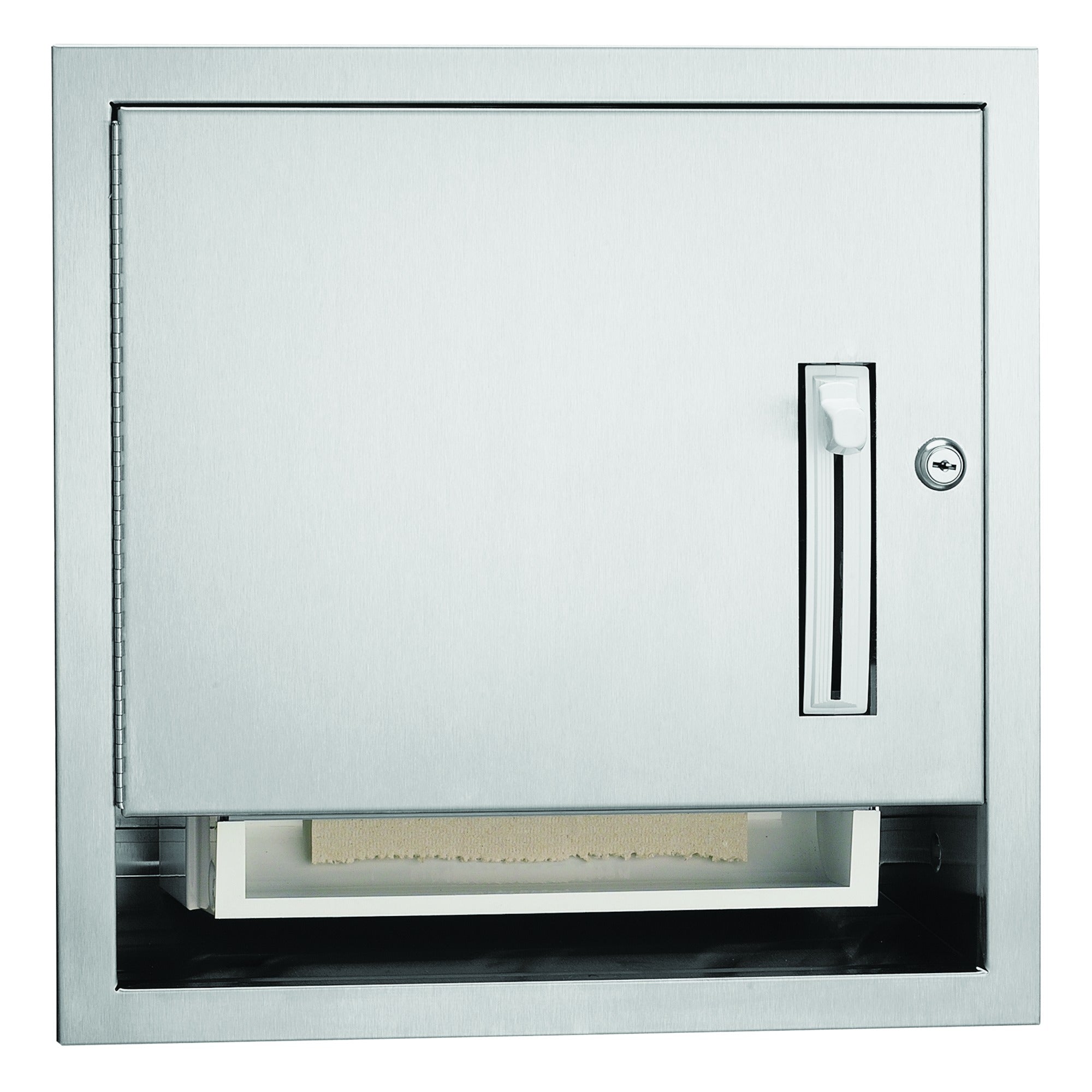 Bradley 2484-100000 Towel Disp, Roll, Semi-Rec Sparrow Supply