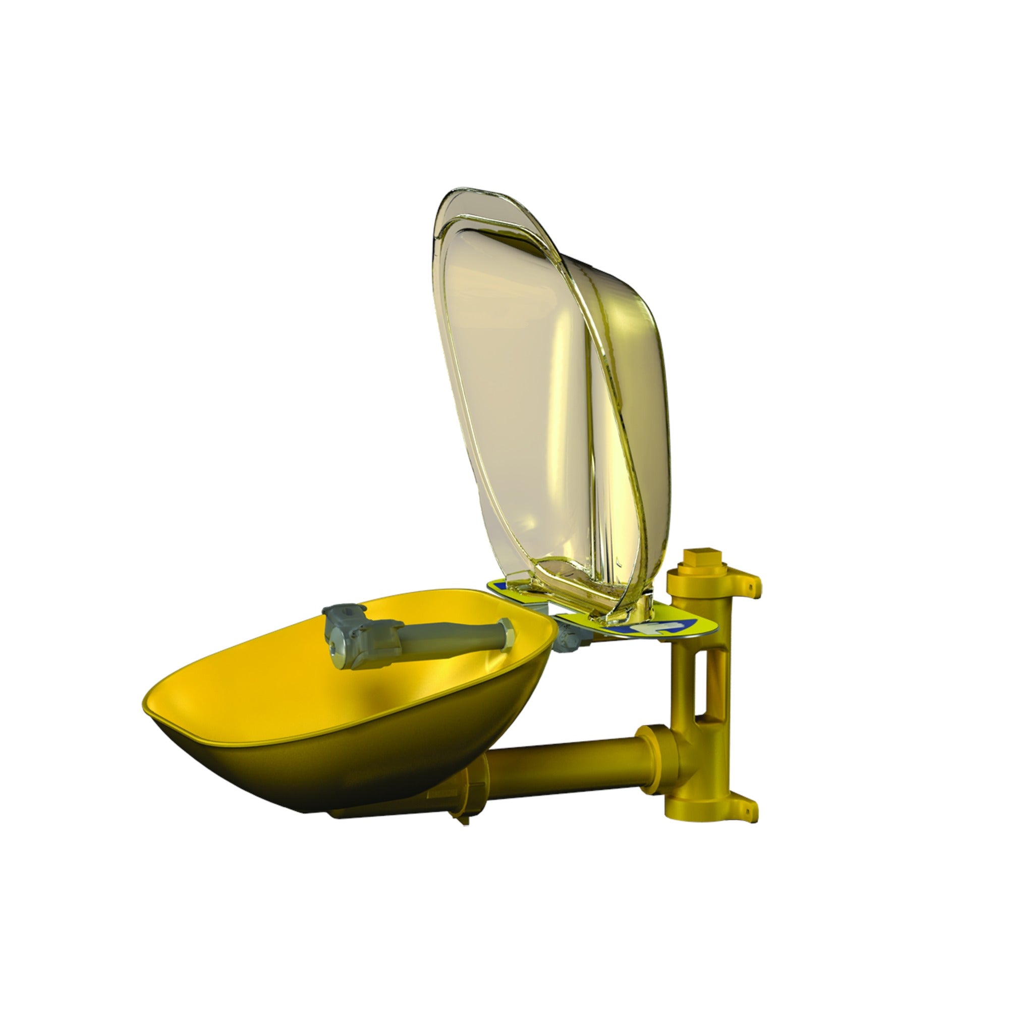Bradley S19224PDC Eyewash, Plastic Bowl and Dust Cover Sparrow Supply