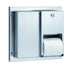 Bradley 5422-000000 Toilet Tissue Disp, Partition, Dual Sparrow Supply