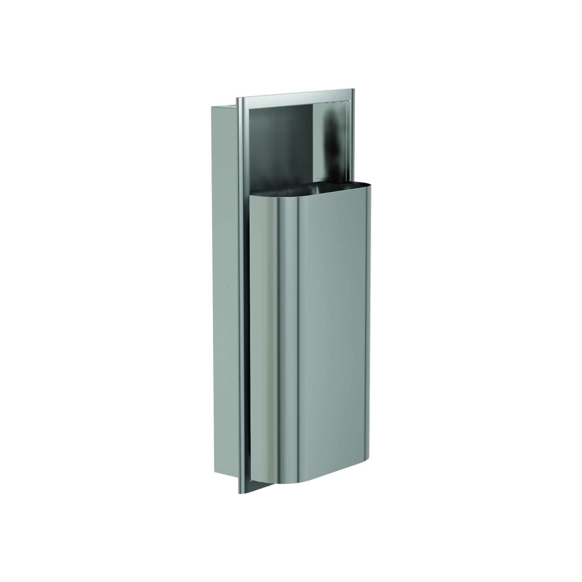 Bradley 3B1-000000 Waste Rec- Recessed, Medium Cap. (D-Shape) Sparrow Supply