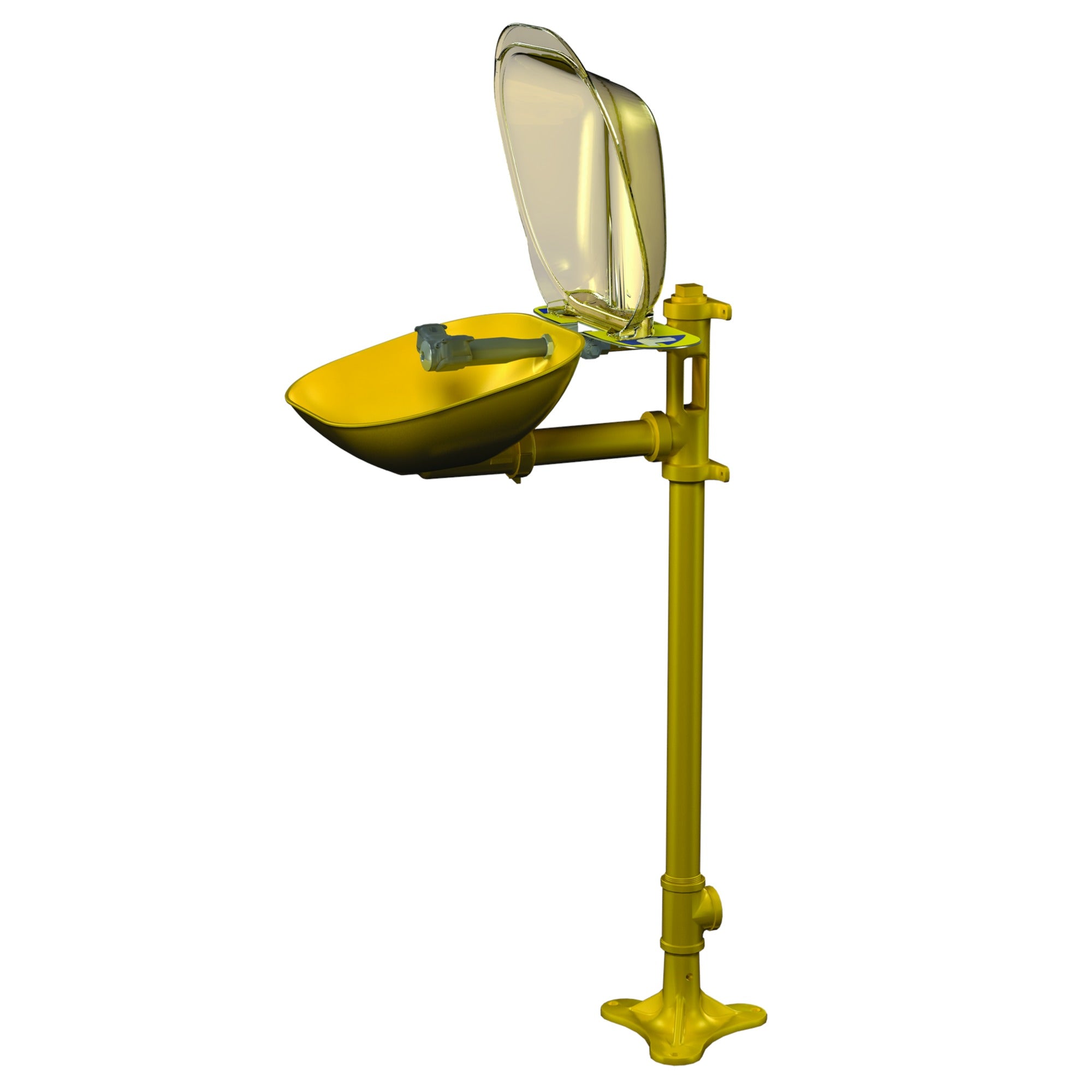 Bradley S19214PDC Eyewash, Plastic Bowl & Dust Cover Sparrow Supply