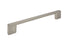 Pride Industrial P81572SN 5-7/8" Miami Cabinet Pull with 5" Center to Center Satin Nickel Finish Sparrow Supply